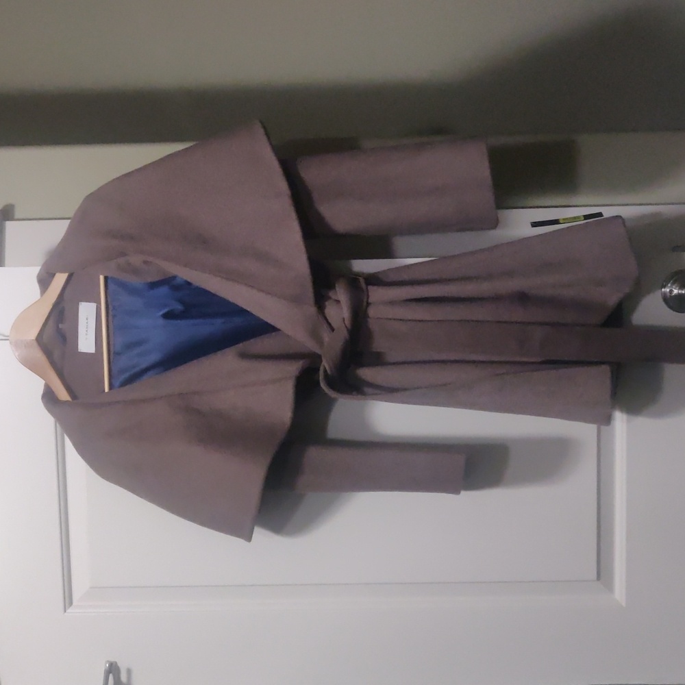 T Tahari Marla oversize cocoon wool coat NWT size S